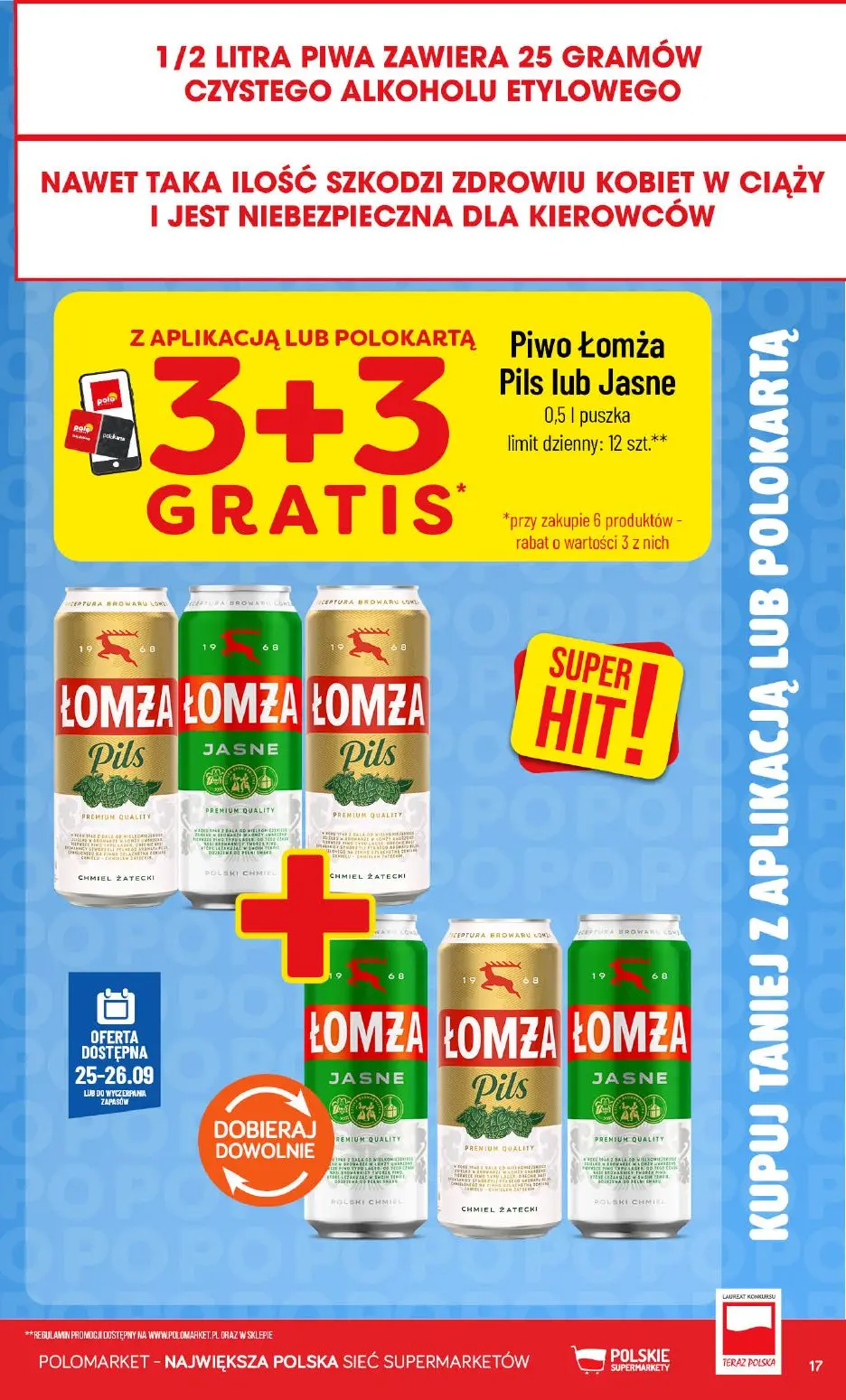gazetka promocyjna POLOmarket Taniej z apką! - Strona 17