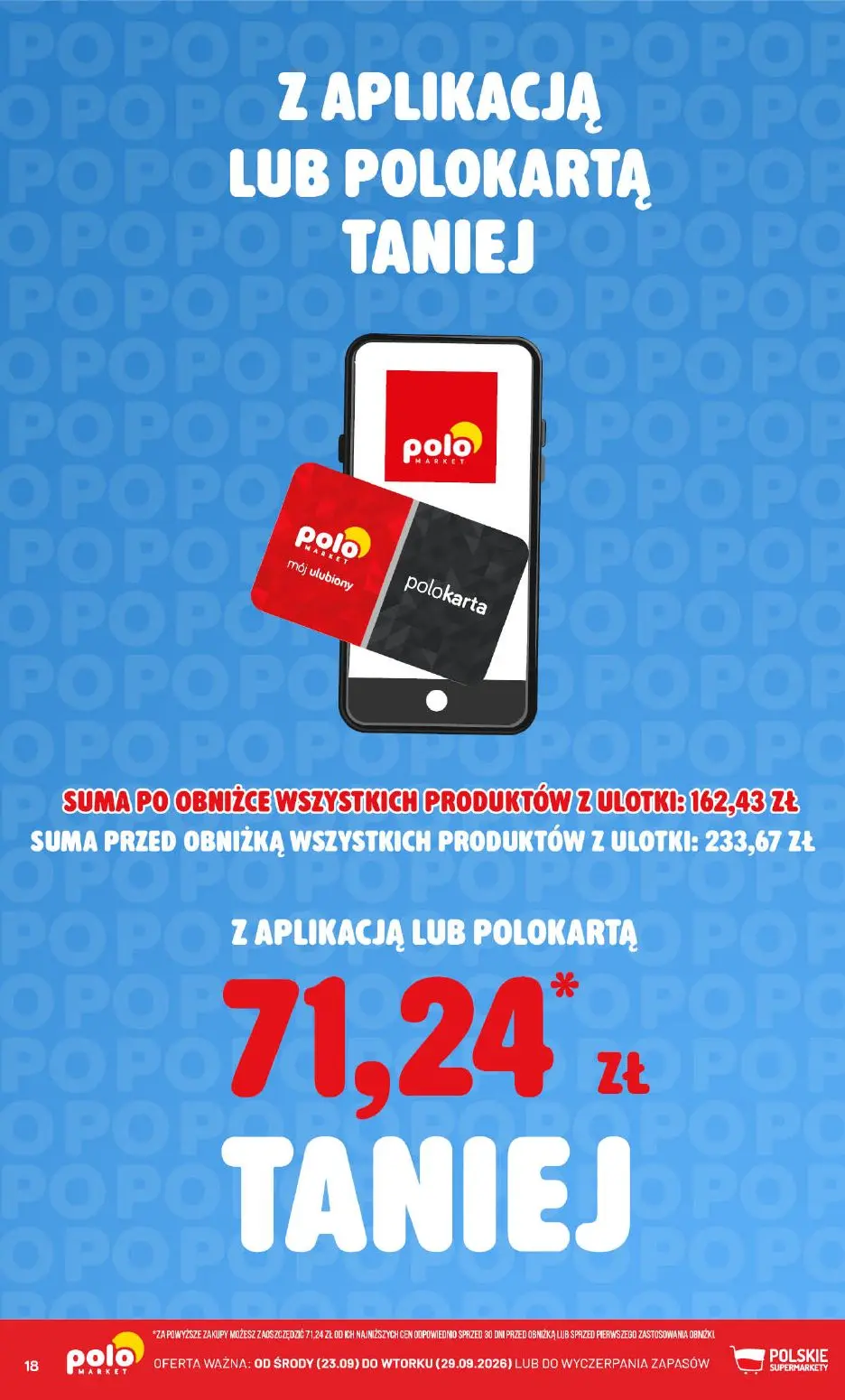 gazetka promocyjna POLOmarket Taniej z apką! - Strona 18