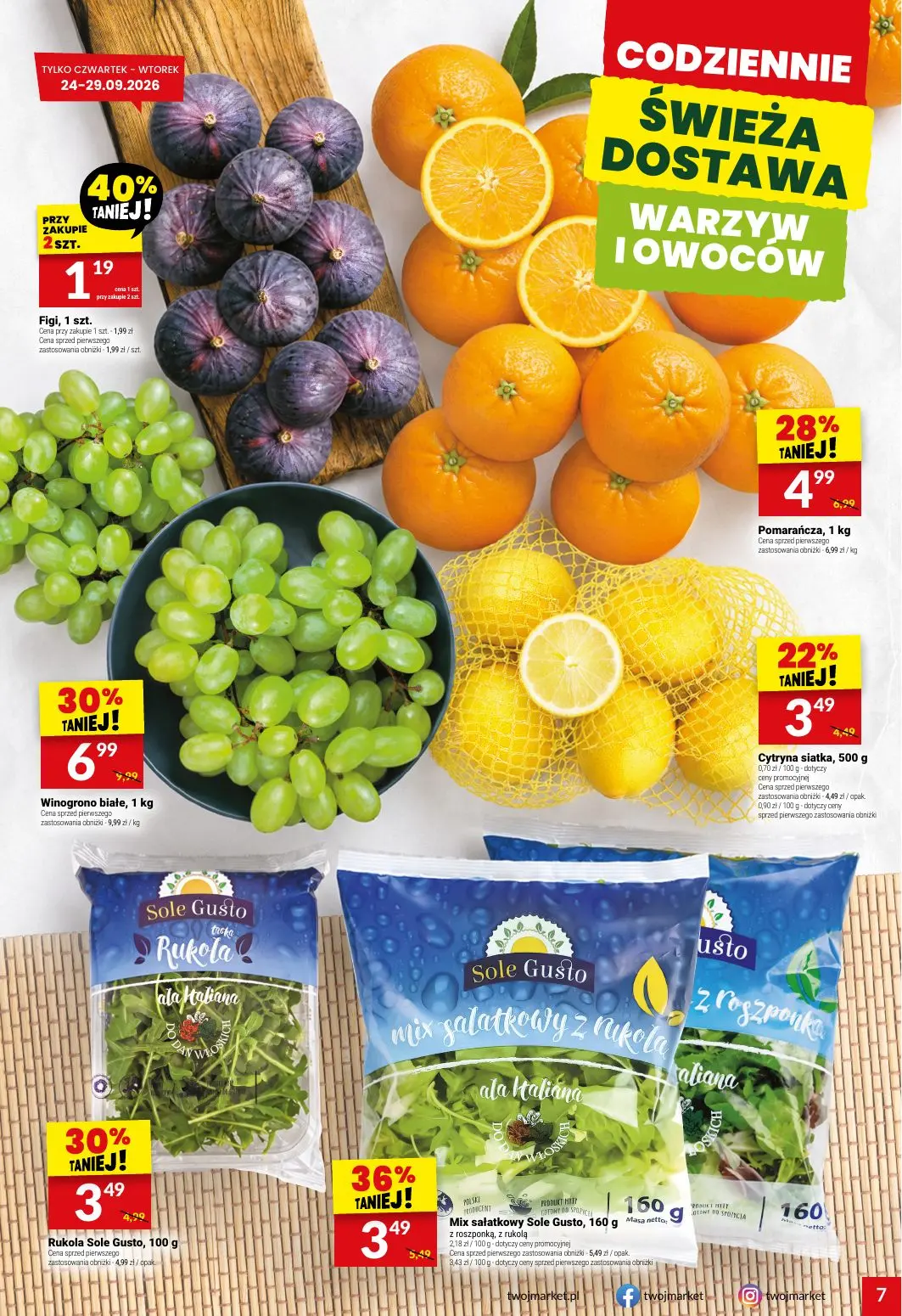 gazetka promocyjna Twój Market Zwiększamy moc promocji - Strona 7