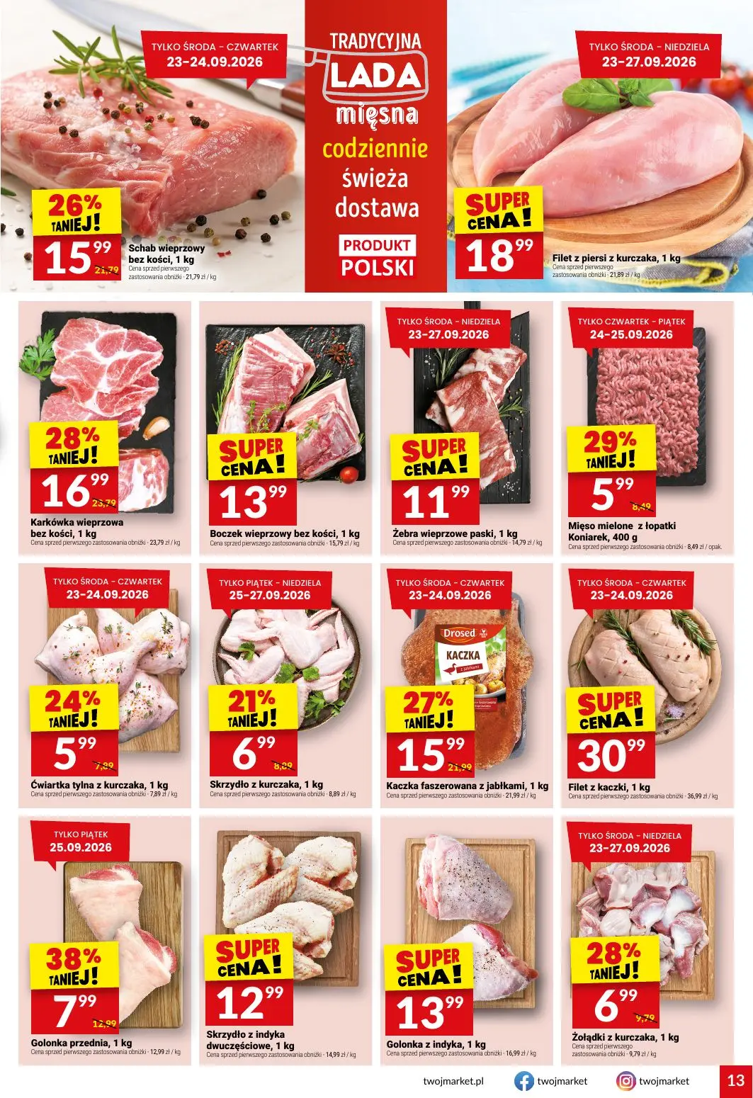 gazetka promocyjna Twój Market Zwiększamy moc promocji - Strona 13