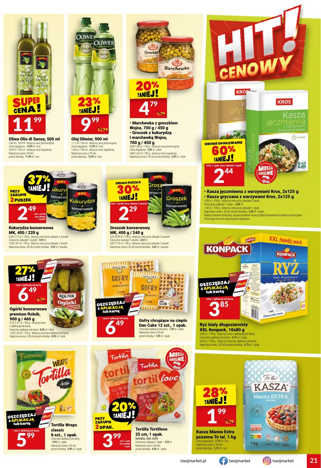 gazetka promocyjna Twój Market Zwiększamy moc promocji - Strona 21