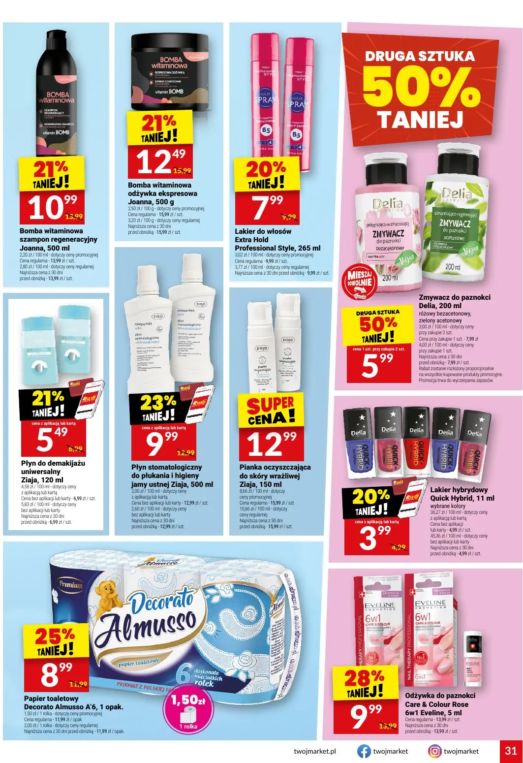 gazetka promocyjna Twój Market Zwiększamy moc promocji - Strona 31