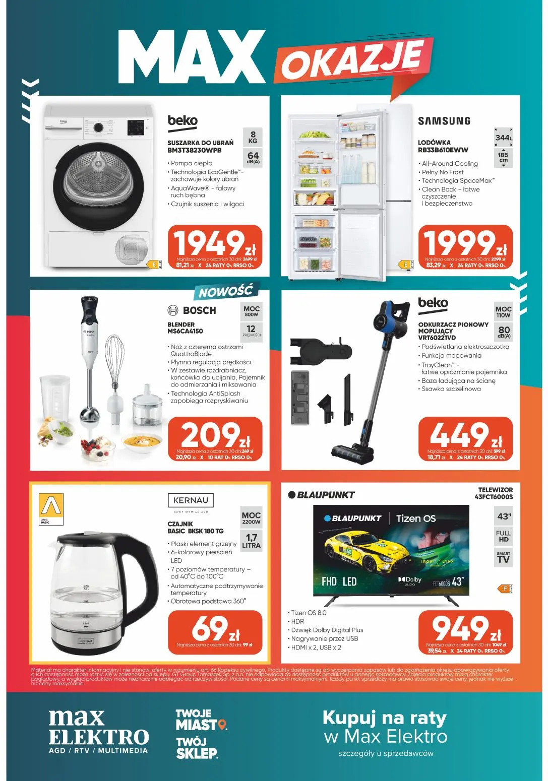 gazetka promocyjna max ELEKTRO Max okazje - Strona 12