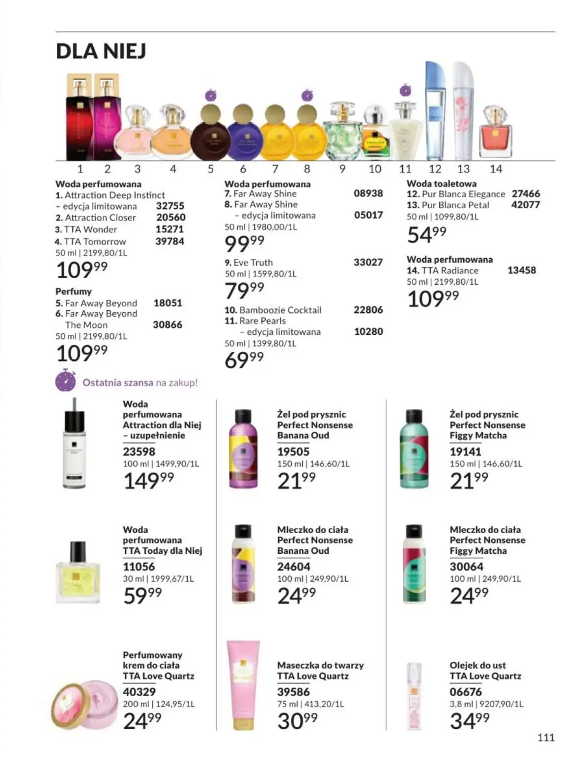 gazetka promocyjna AVON  - Strona 111
