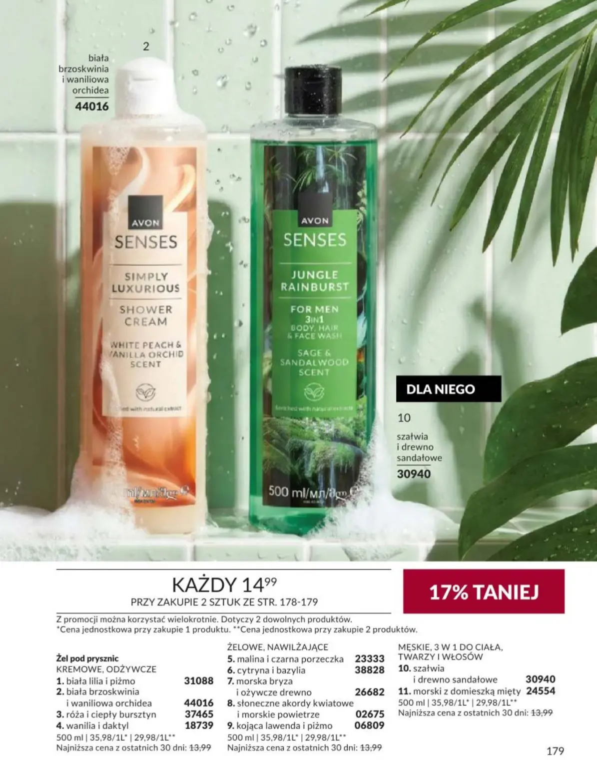 gazetka promocyjna AVON  - Strona 179