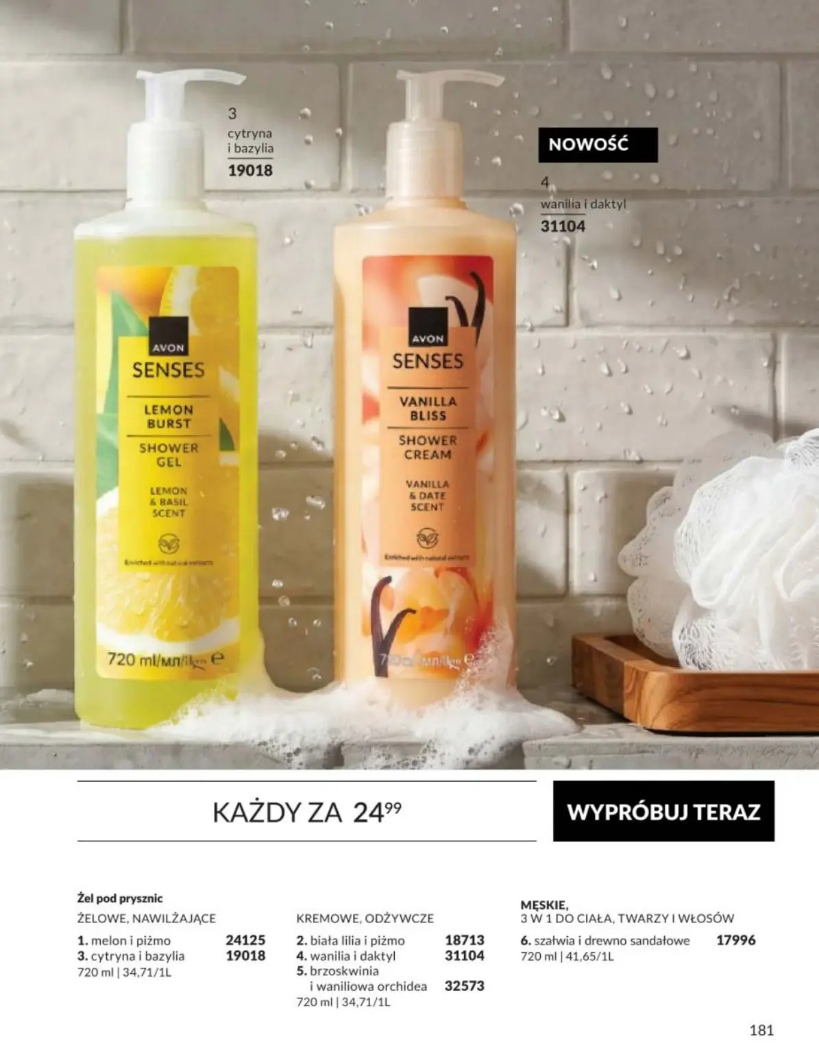 gazetka promocyjna AVON  - Strona 181