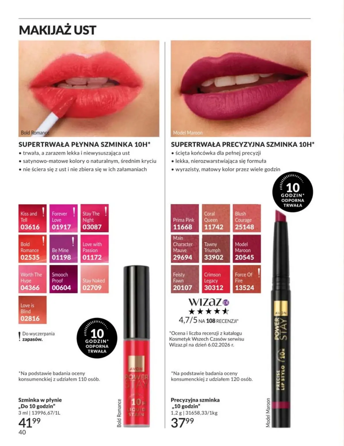 gazetka promocyjna AVON  - Strona 40