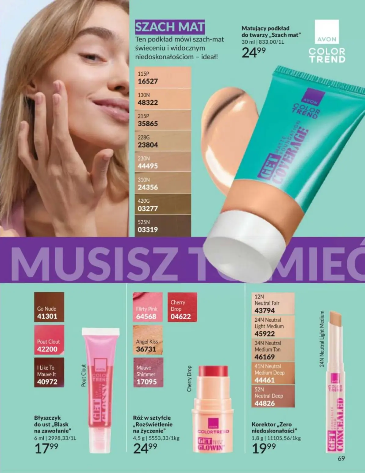 gazetka promocyjna AVON  - Strona 69