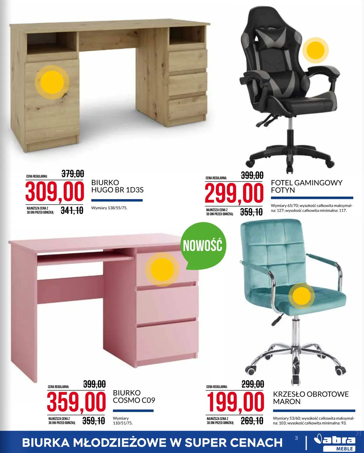 gazetka promocyjna abra meble Niepowtarzalna oferta - Strona 3