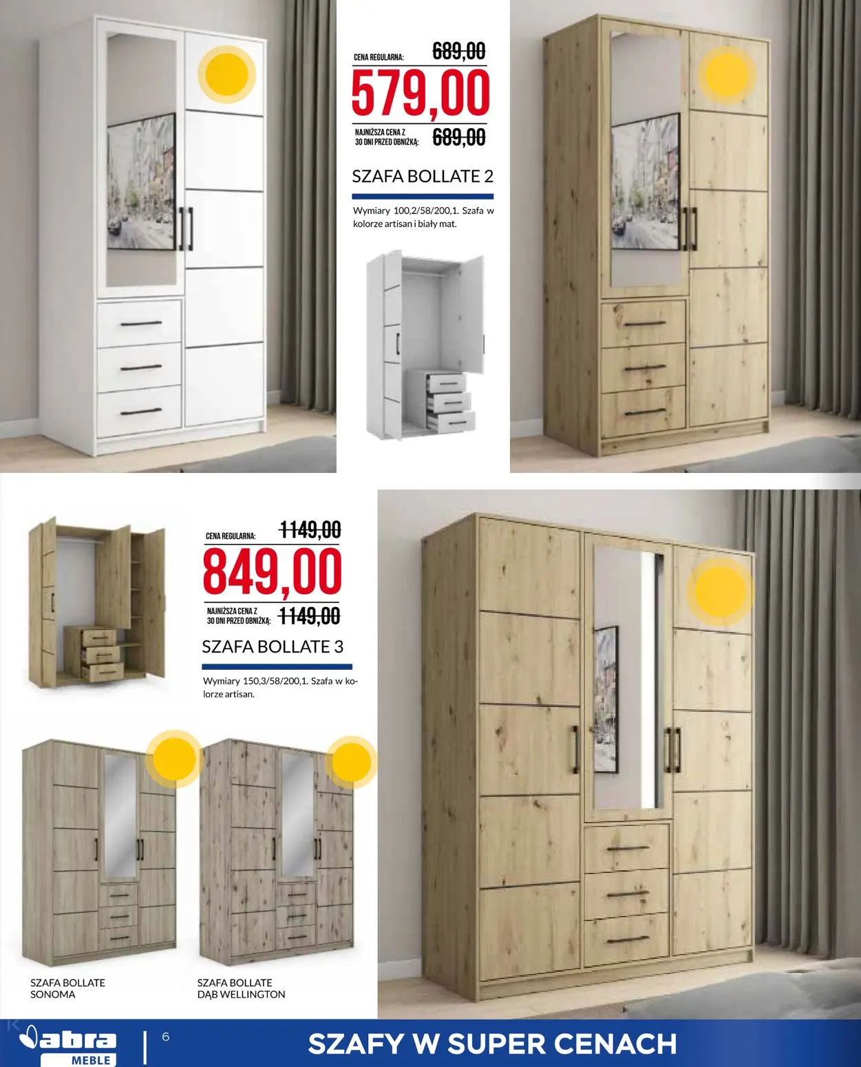 gazetka promocyjna abra meble Niepowtarzalna oferta - Strona 6