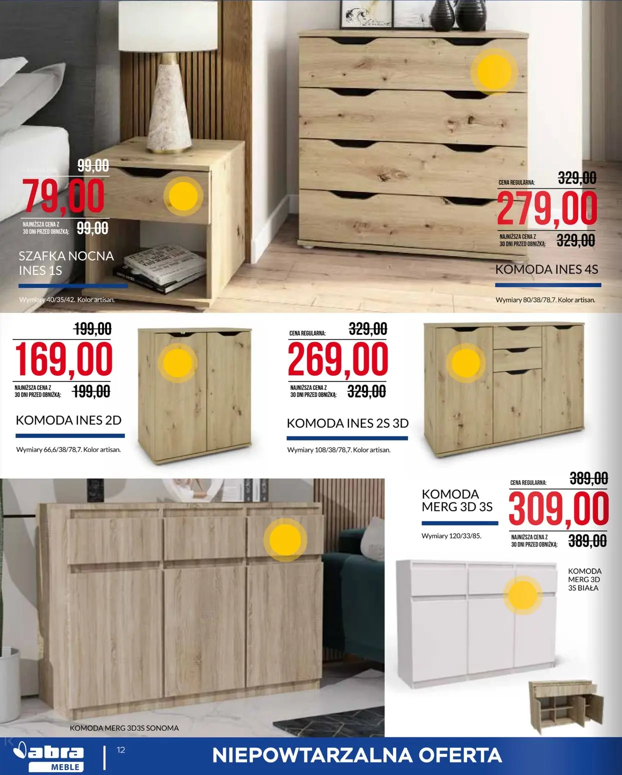 gazetka promocyjna abra meble Niepowtarzalna oferta - Strona 12