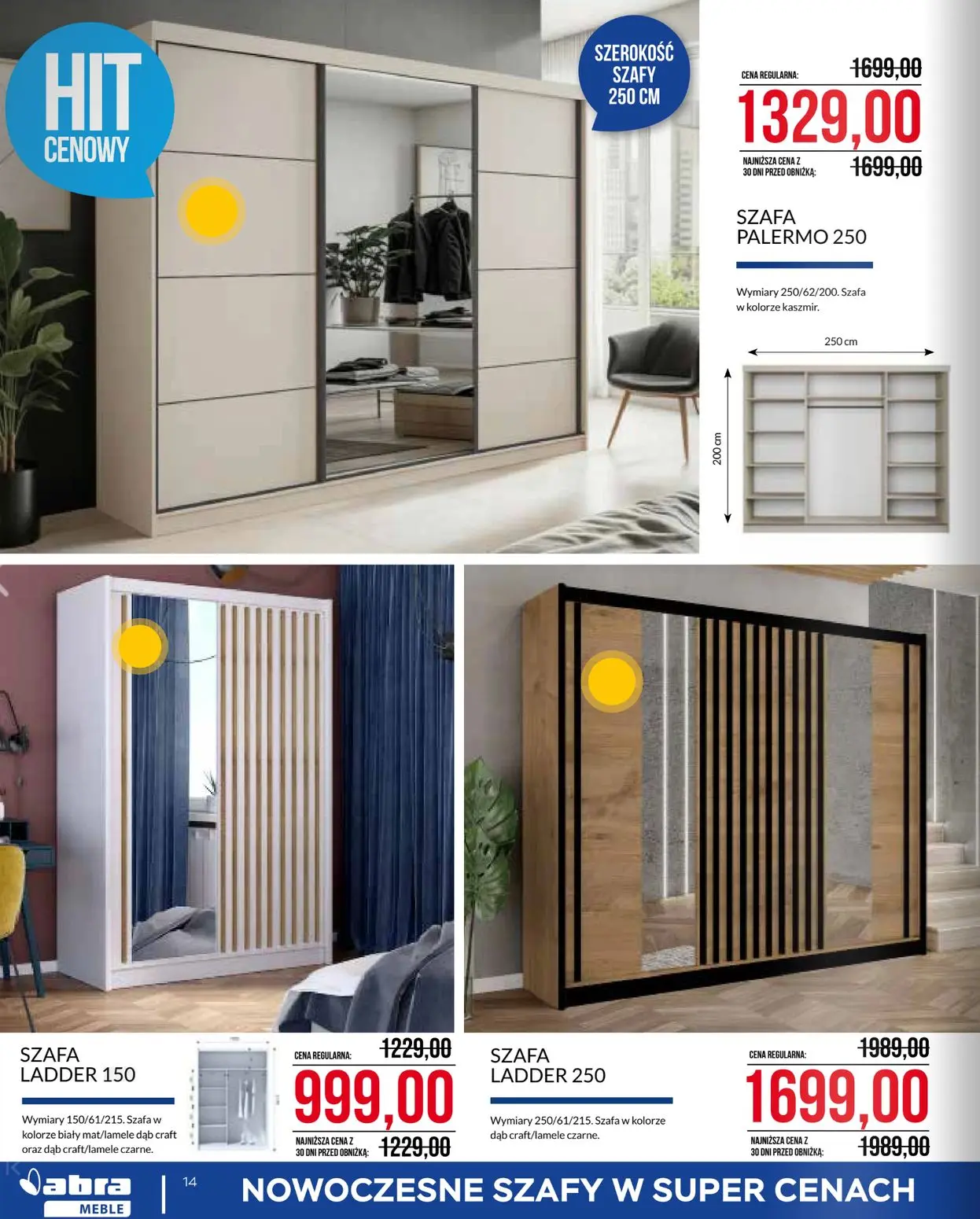 gazetka promocyjna abra meble Niepowtarzalna oferta - Strona 14