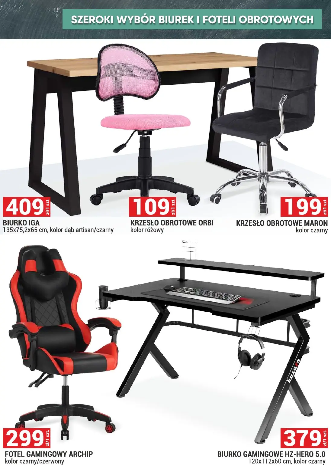 gazetka promocyjna Merkury Market Gazetka meblowa - Strona 3