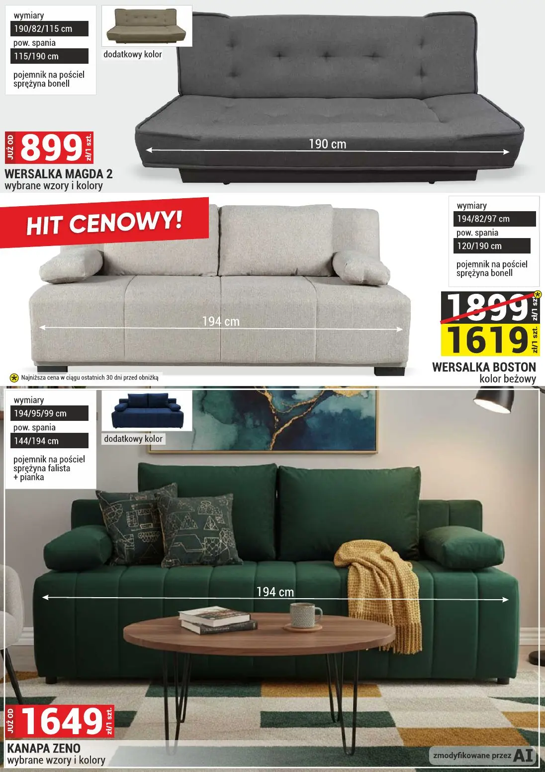 gazetka promocyjna Merkury Market Gazetka meblowa - Strona 11