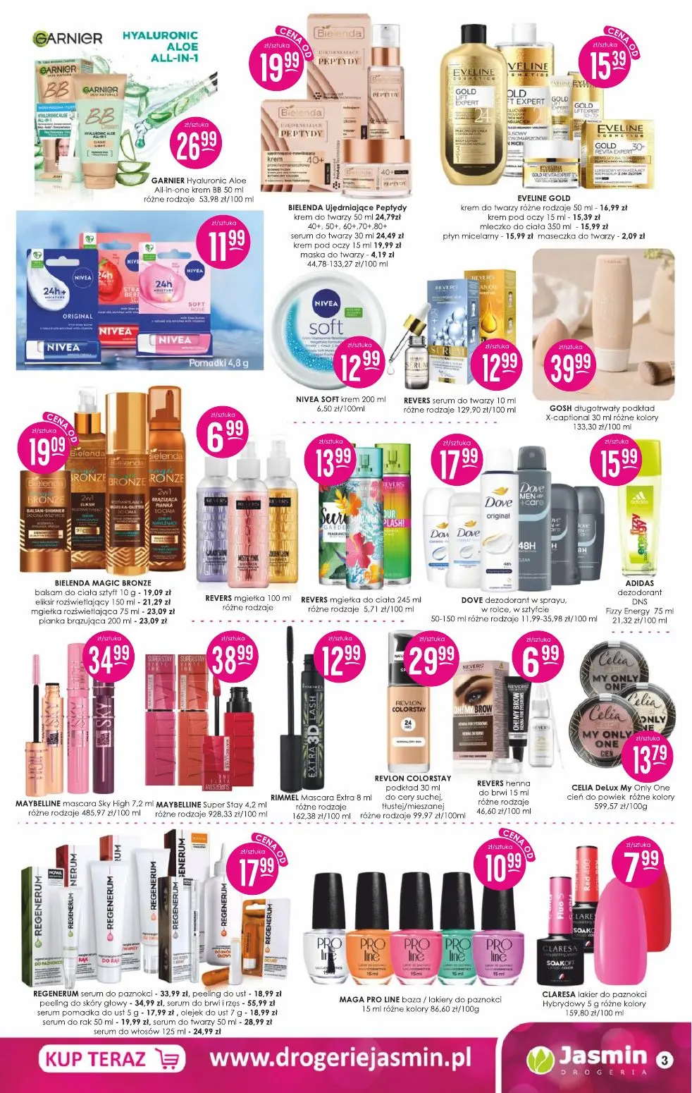 gazetka promocyjna DROGERIE JASMIN  - Strona 3