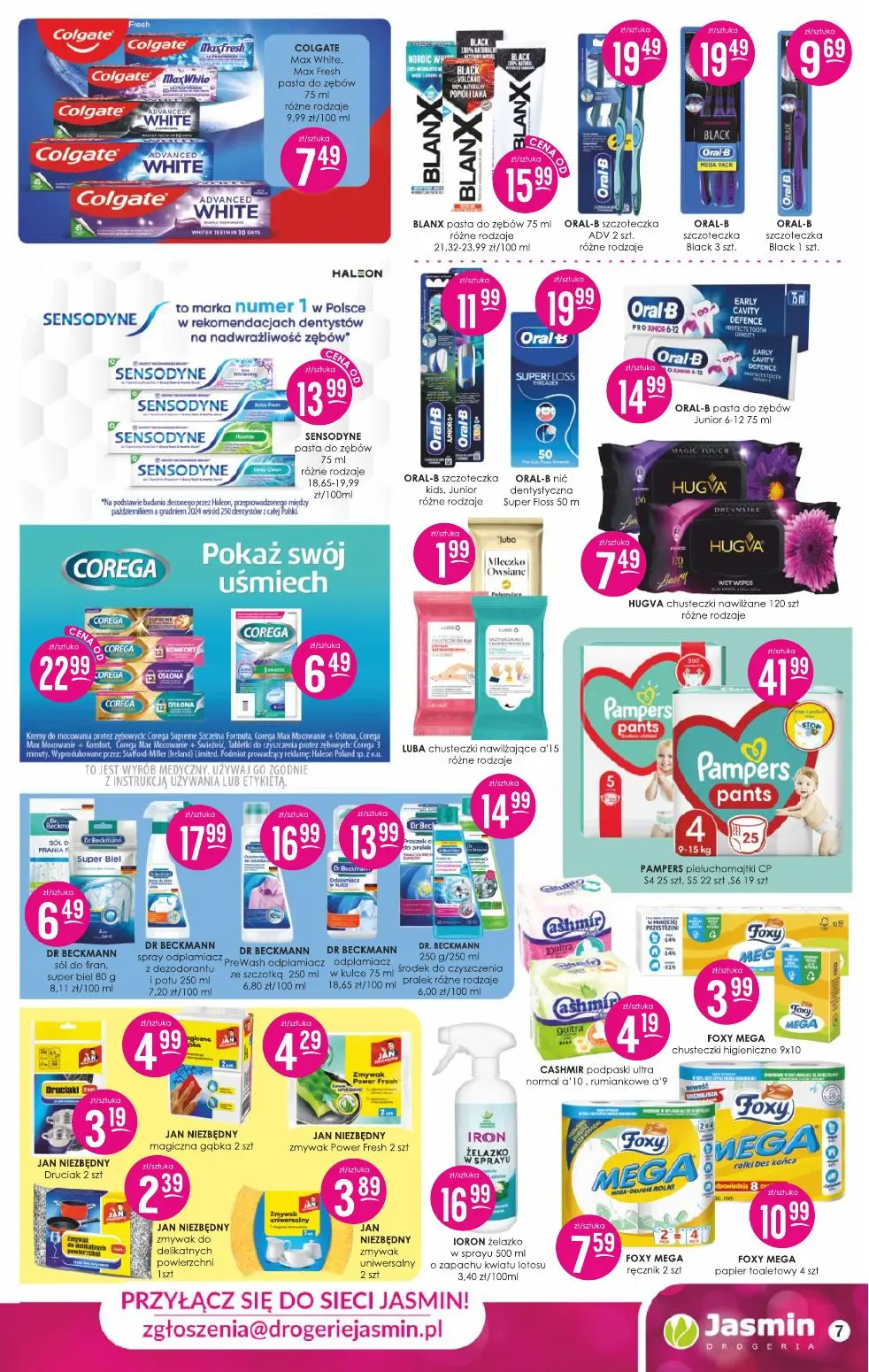 gazetka promocyjna DROGERIE JASMIN  - Strona 7