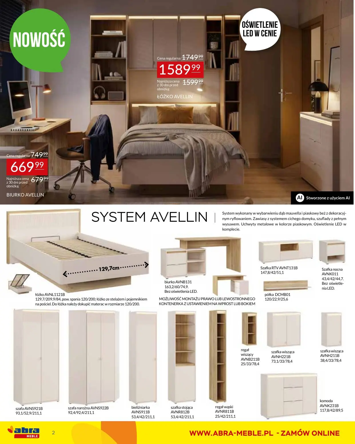 gazetka promocyjna abra meble  - Strona 2