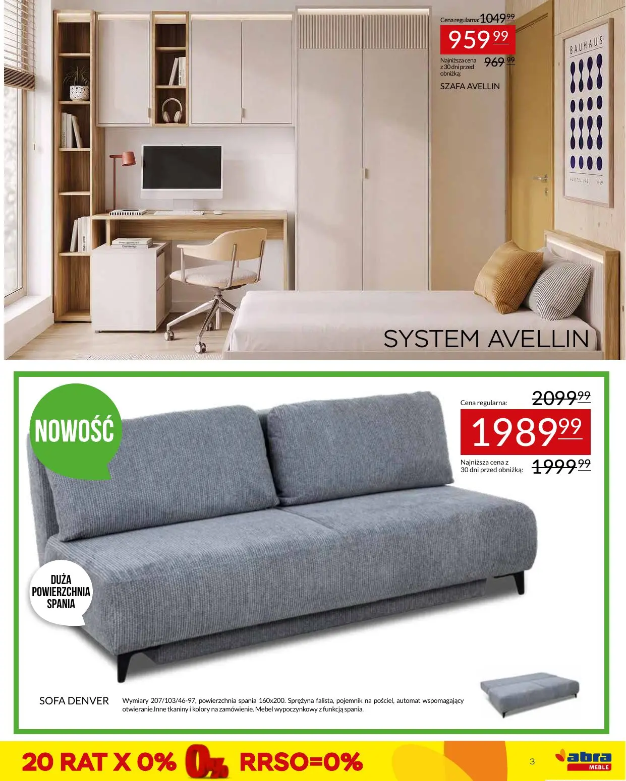 gazetka promocyjna abra meble  - Strona 3