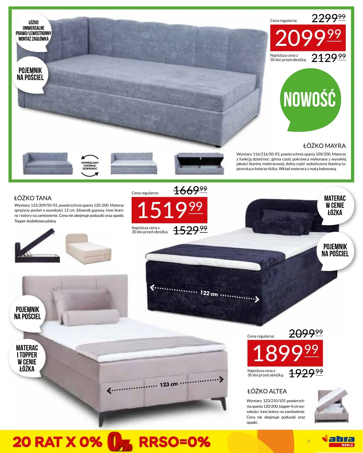 gazetka promocyjna abra meble  - Strona 7