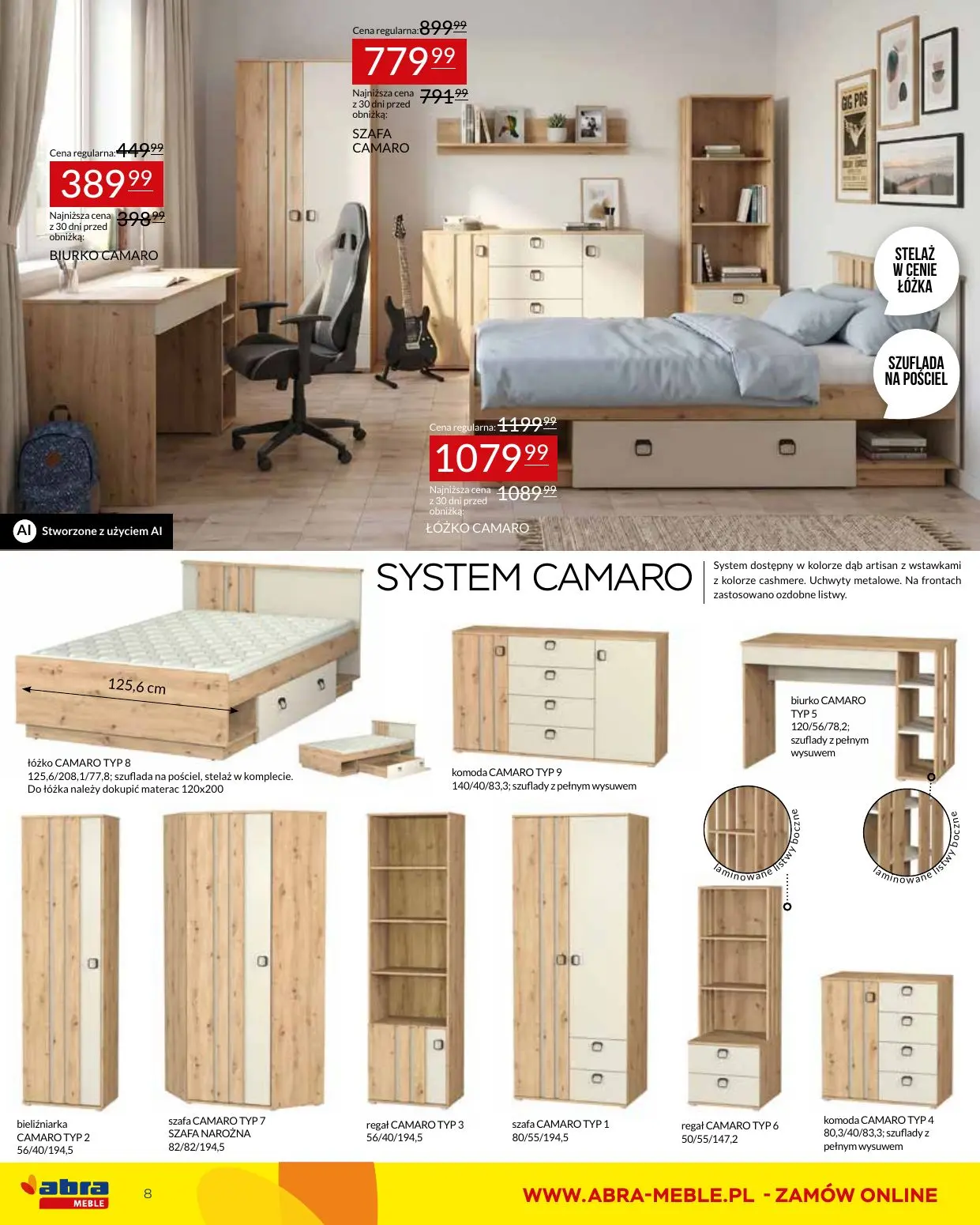 gazetka promocyjna abra meble  - Strona 8