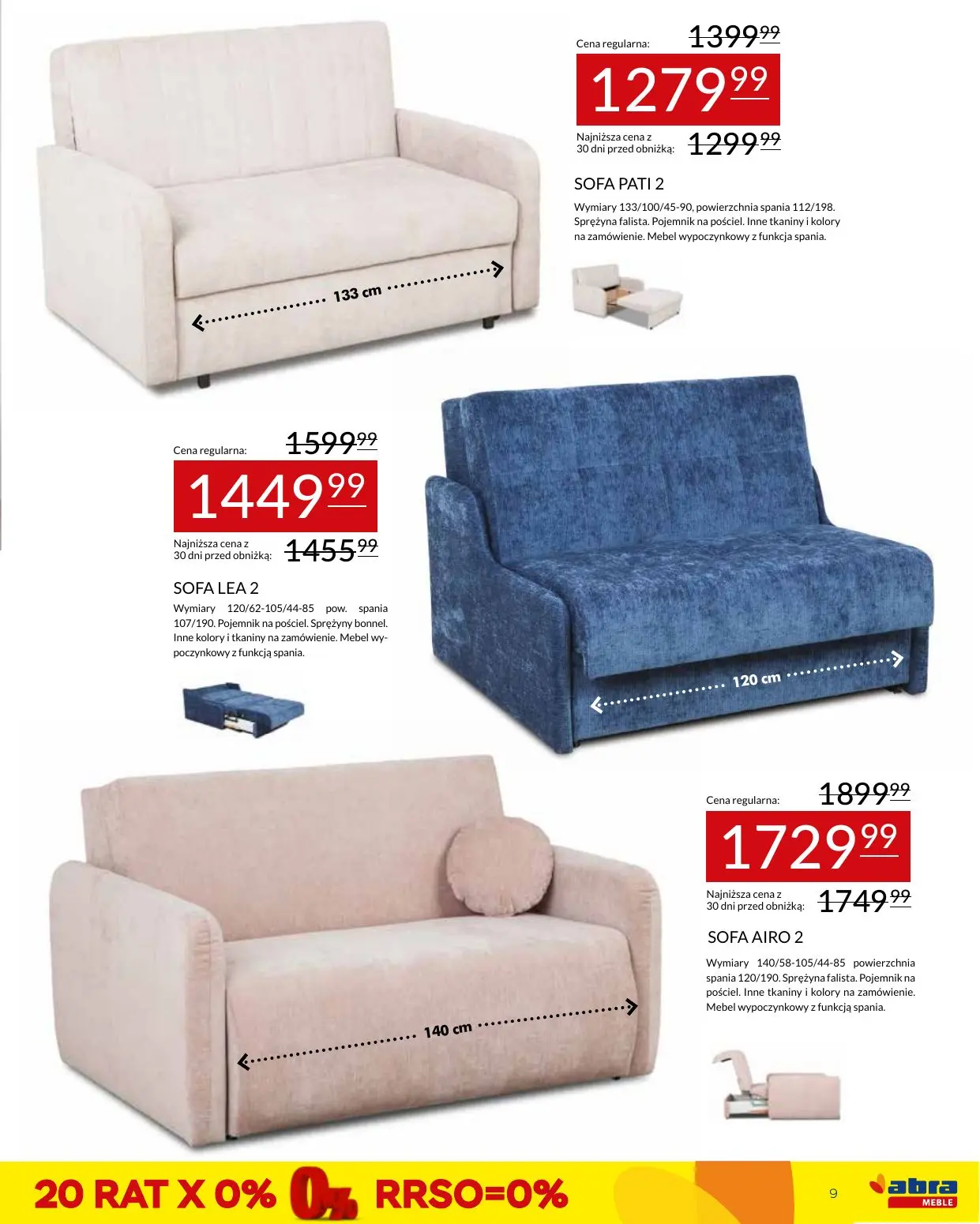 gazetka promocyjna abra meble  - Strona 9