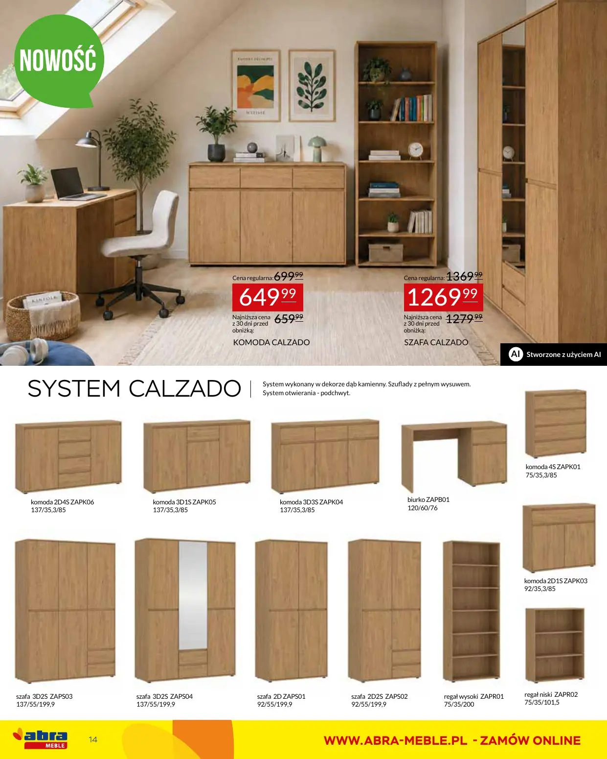 gazetka promocyjna abra meble  - Strona 14