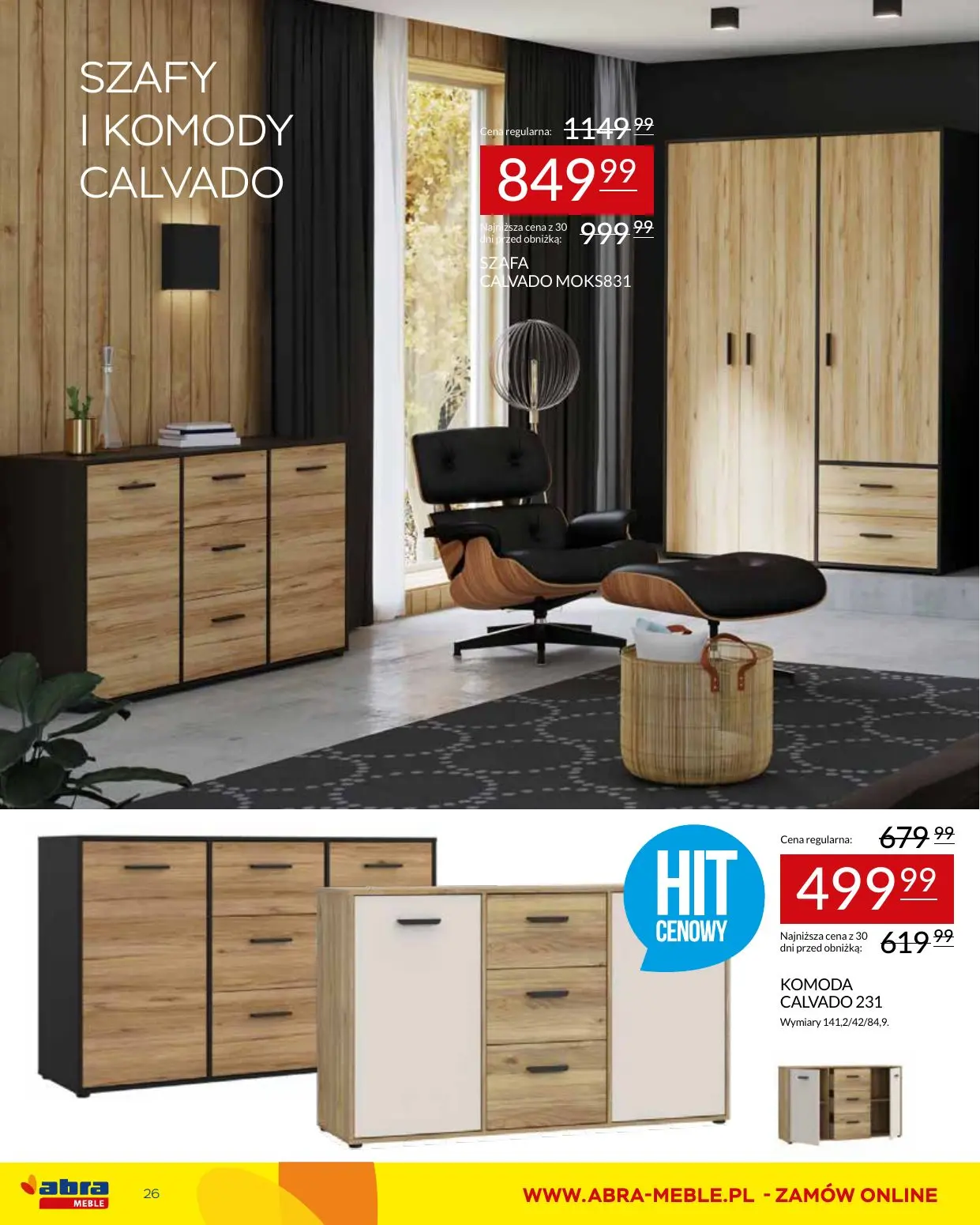 gazetka promocyjna abra meble  - Strona 26