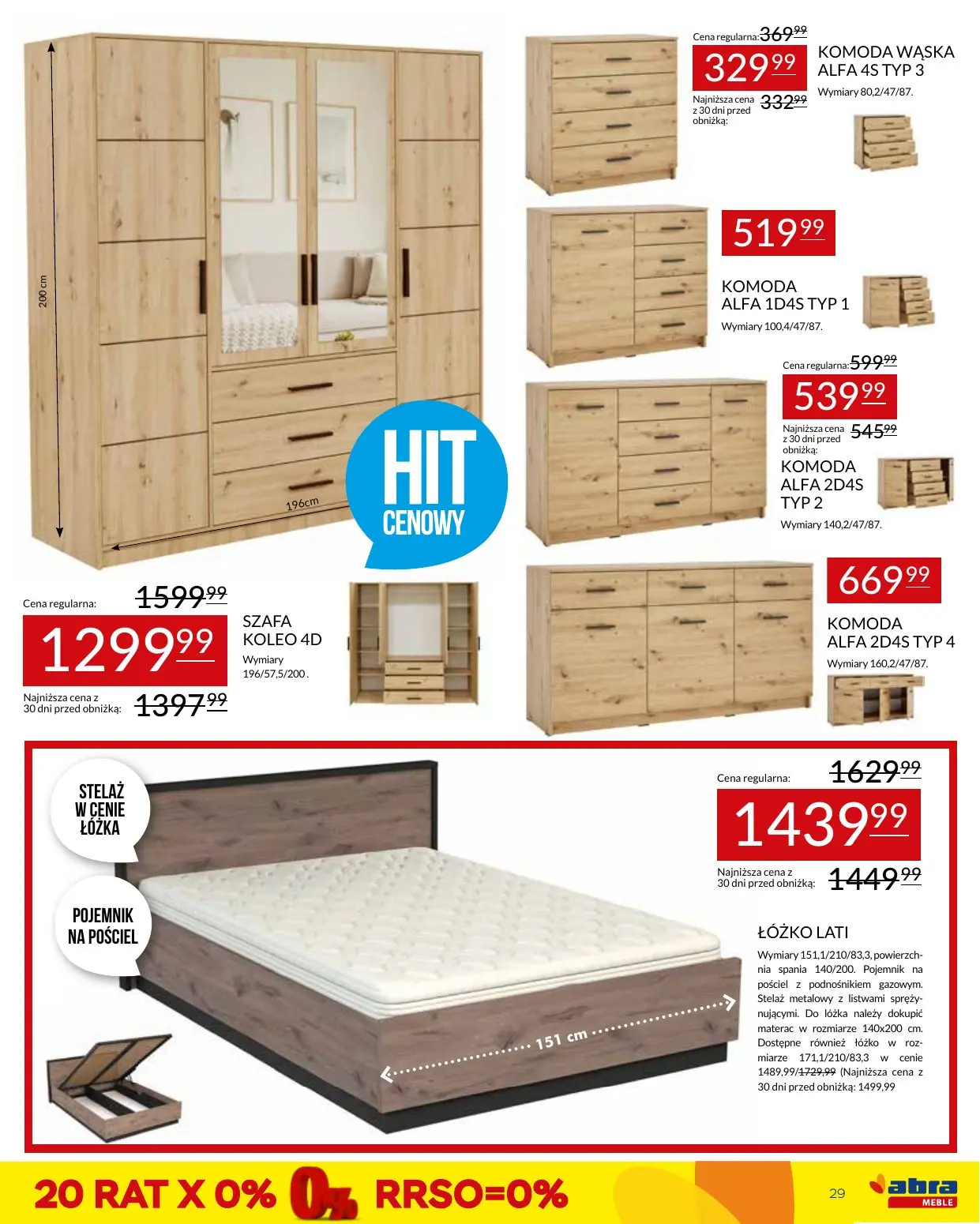 gazetka promocyjna abra meble  - Strona 29