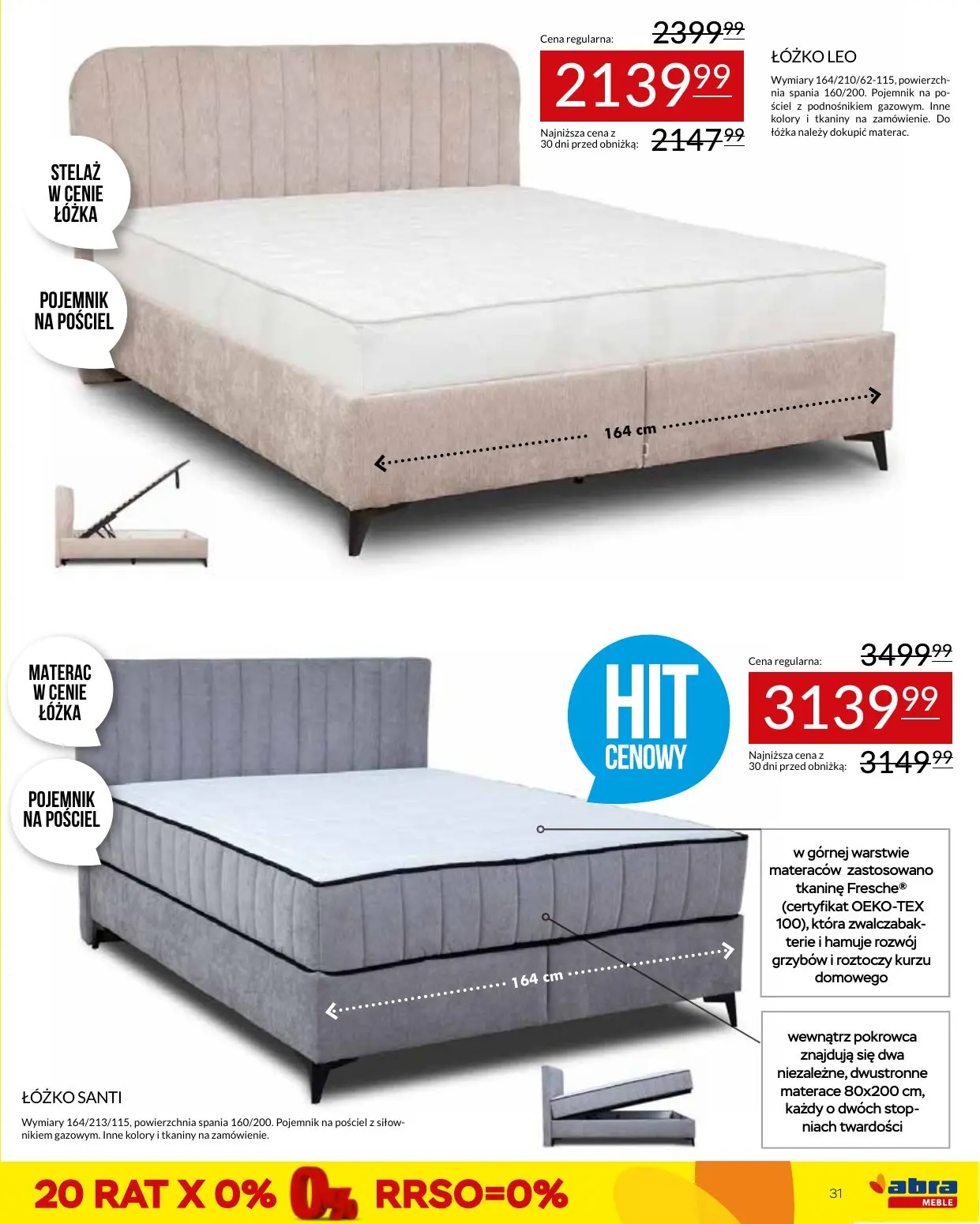 gazetka promocyjna abra meble  - Strona 31