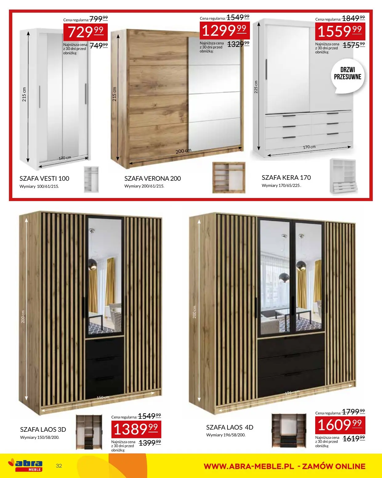gazetka promocyjna abra meble  - Strona 32