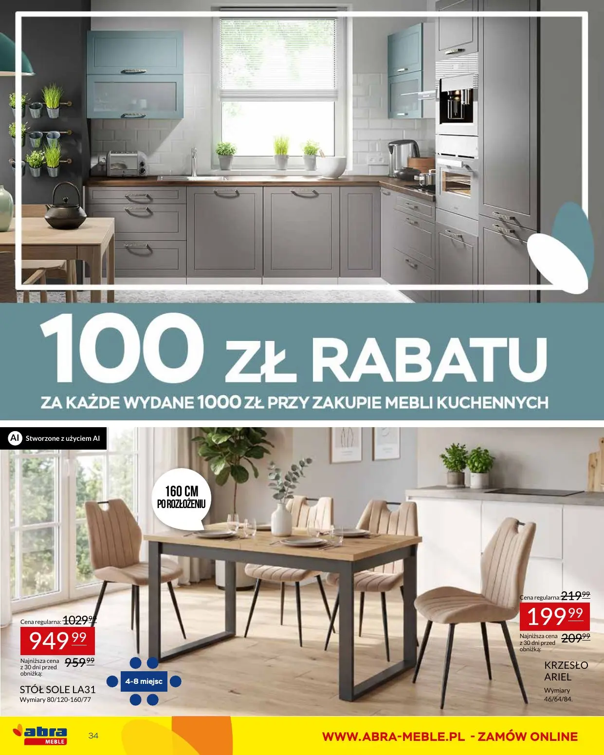 gazetka promocyjna abra meble  - Strona 34