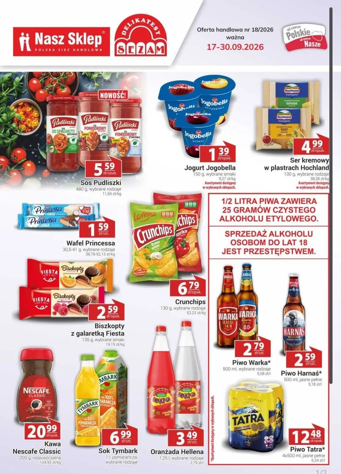 gazetka promocyjna Delikatesy Sezam Super promocje! - Strona 3
