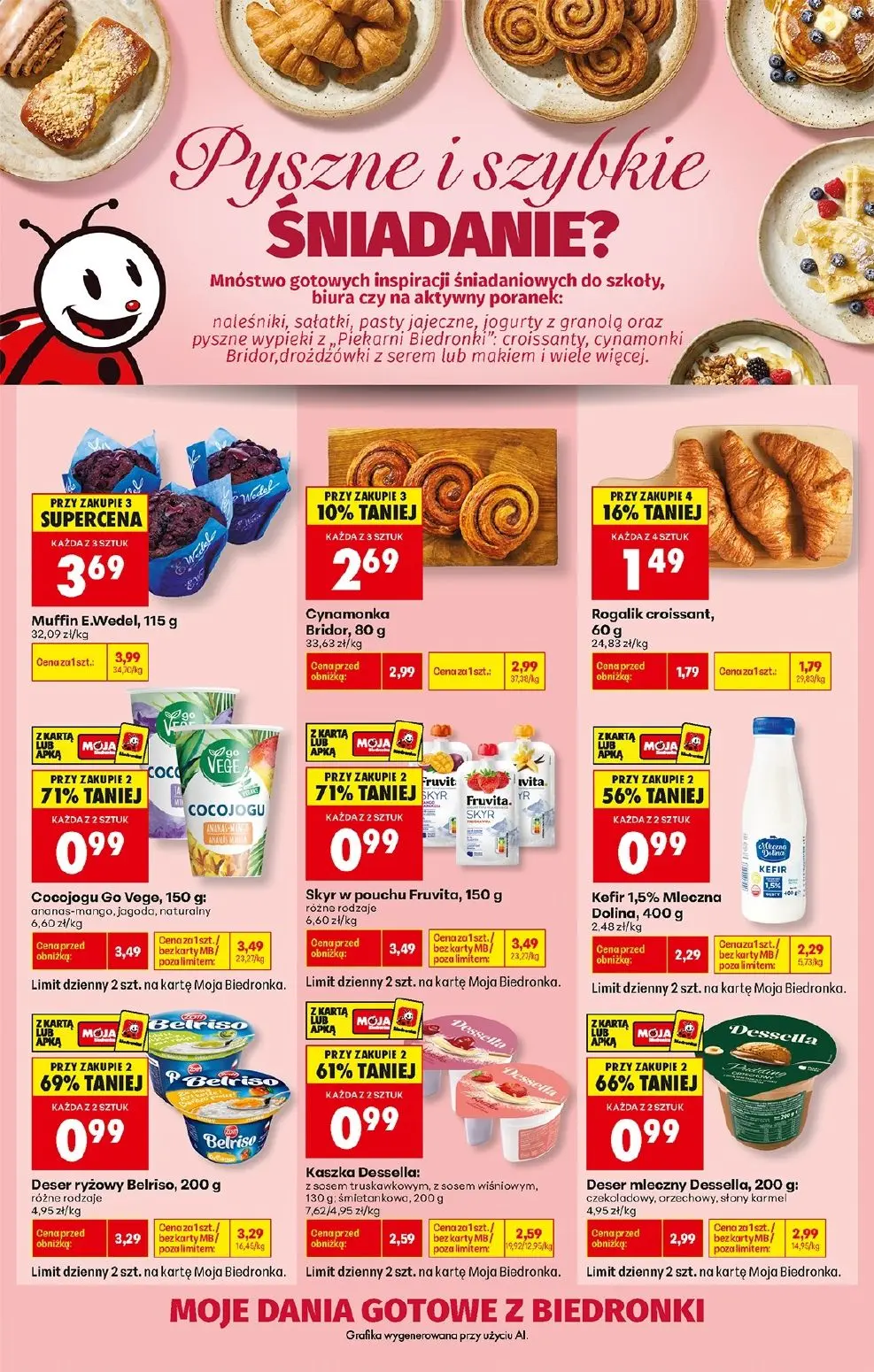 gazetka promocyjna Biedronka Pyszne dania w kilka chwil - Strona 2