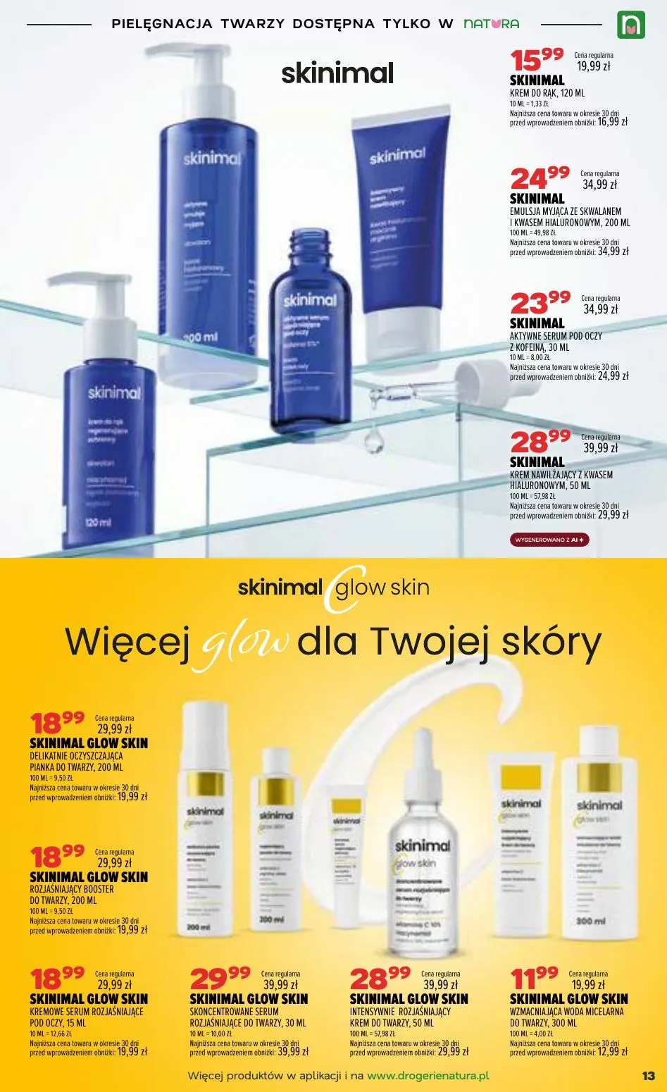gazetka promocyjna Natura Celebruj z nami urodziny - Strona 13