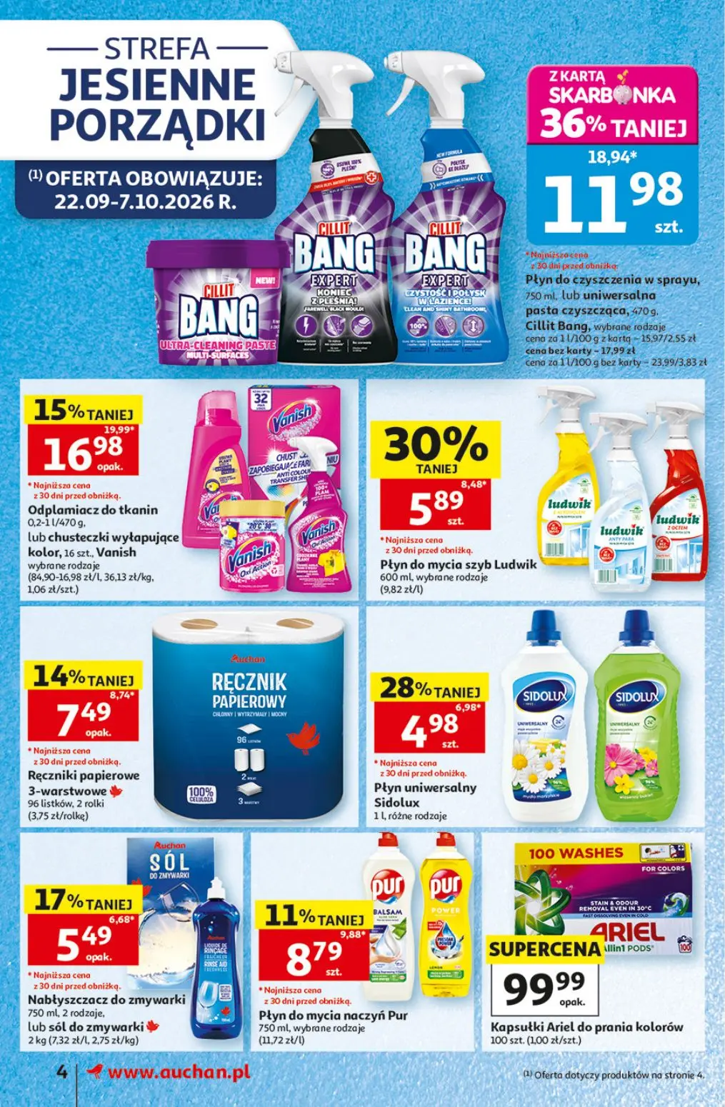gazetka promocyjna Auchan Supermarket Orły oszczędzania - Strona 4