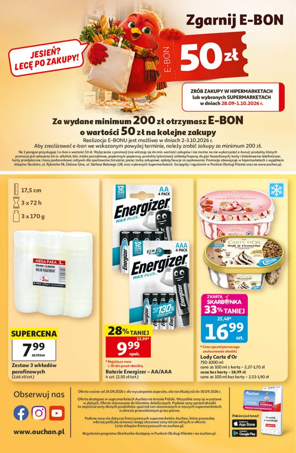 gazetka promocyjna Auchan Supermarket Orły oszczędzania - Strona 8