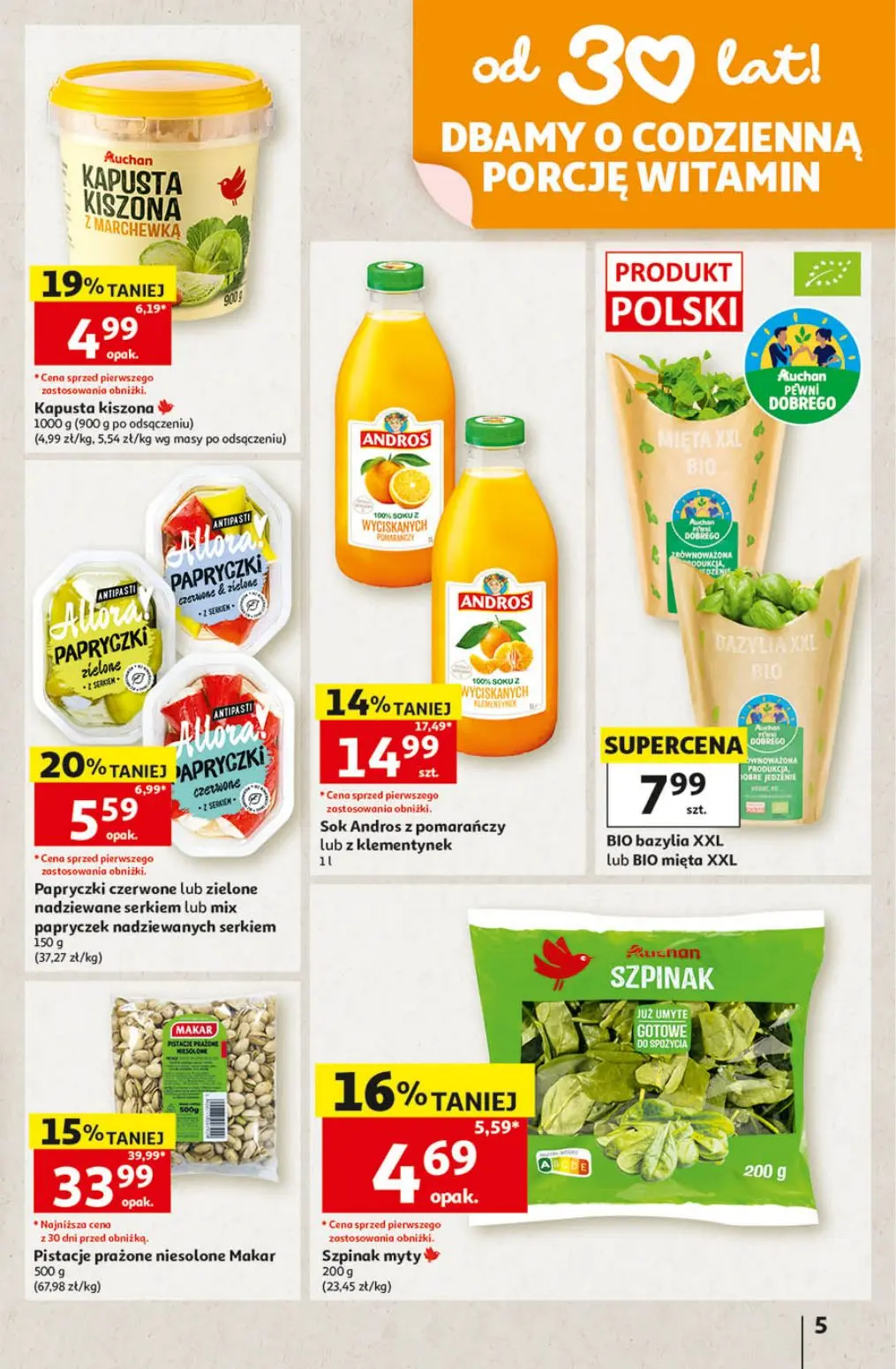 gazetka promocyjna Auchan Orły oszczędzania - Strona 5