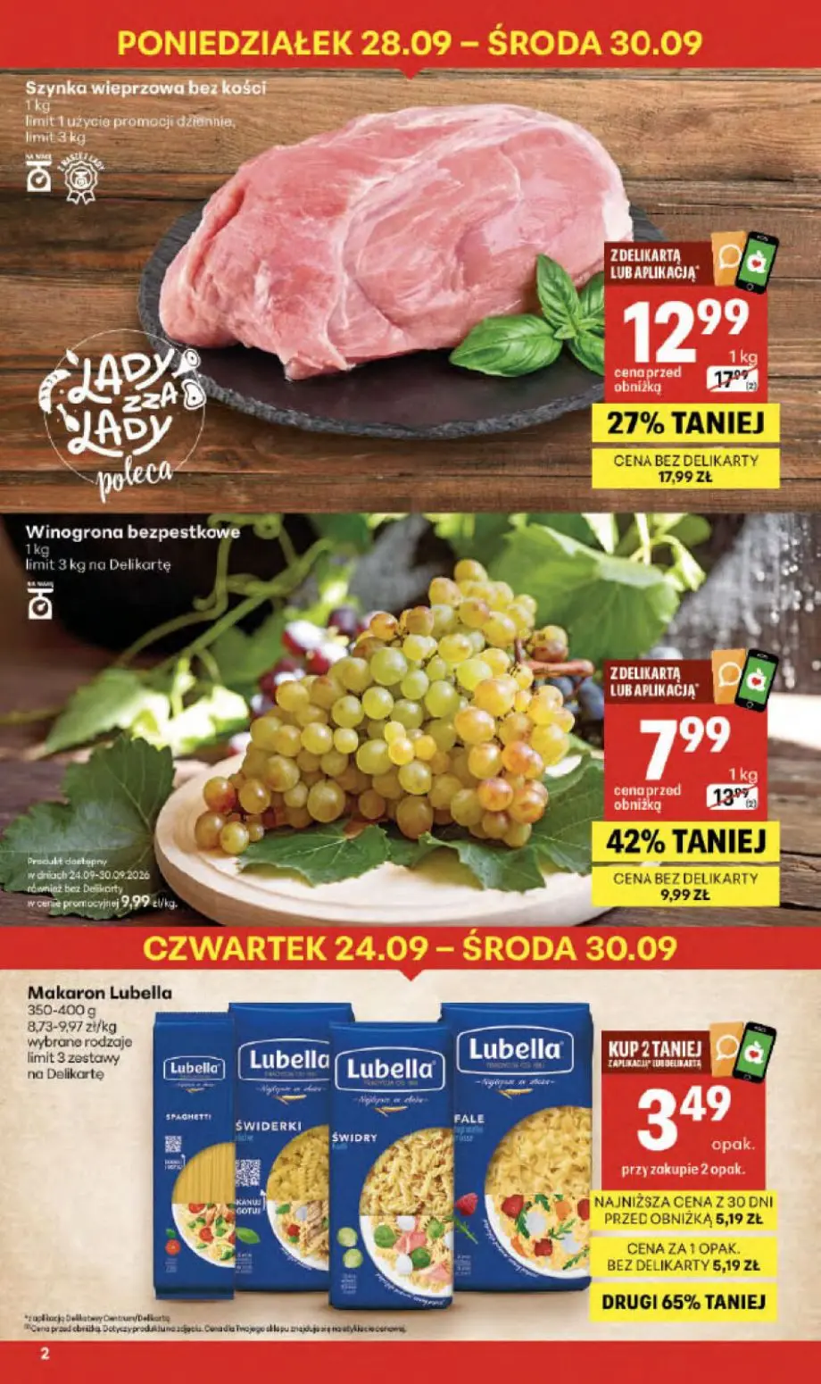gazetka promocyjna Delikatesy Centrum Od czwartku - Strona 2