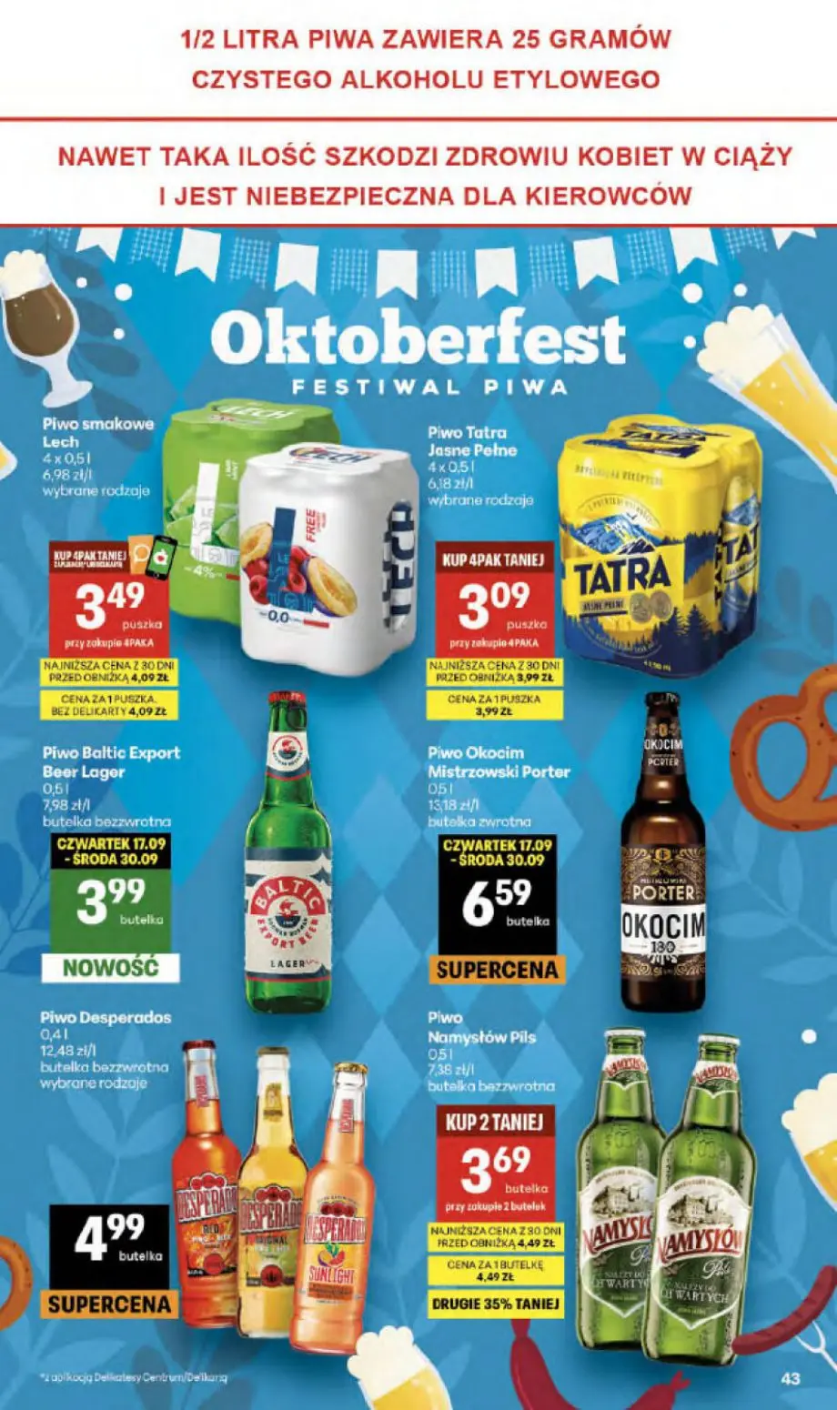 gazetka promocyjna Delikatesy Centrum Od czwartku - Strona 43
