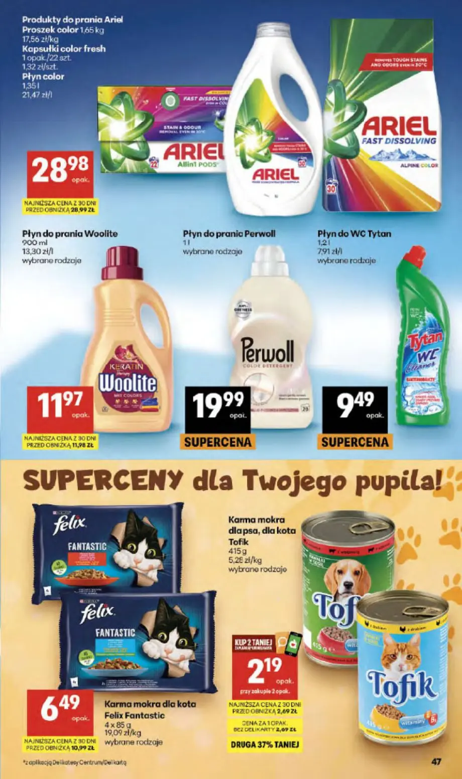 gazetka promocyjna Delikatesy Centrum Od czwartku - Strona 47