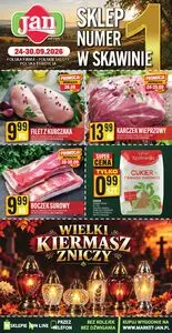 Gazetka promocyjna Jan, ważna od 2026-09-24 do 2026-09-30.
