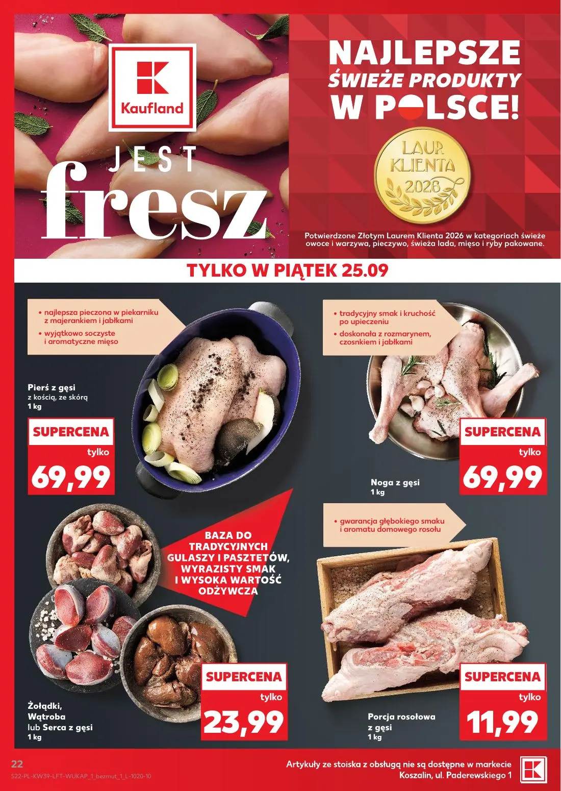 gazetka promocyjna Kaufland Jest fresz - Strona 22