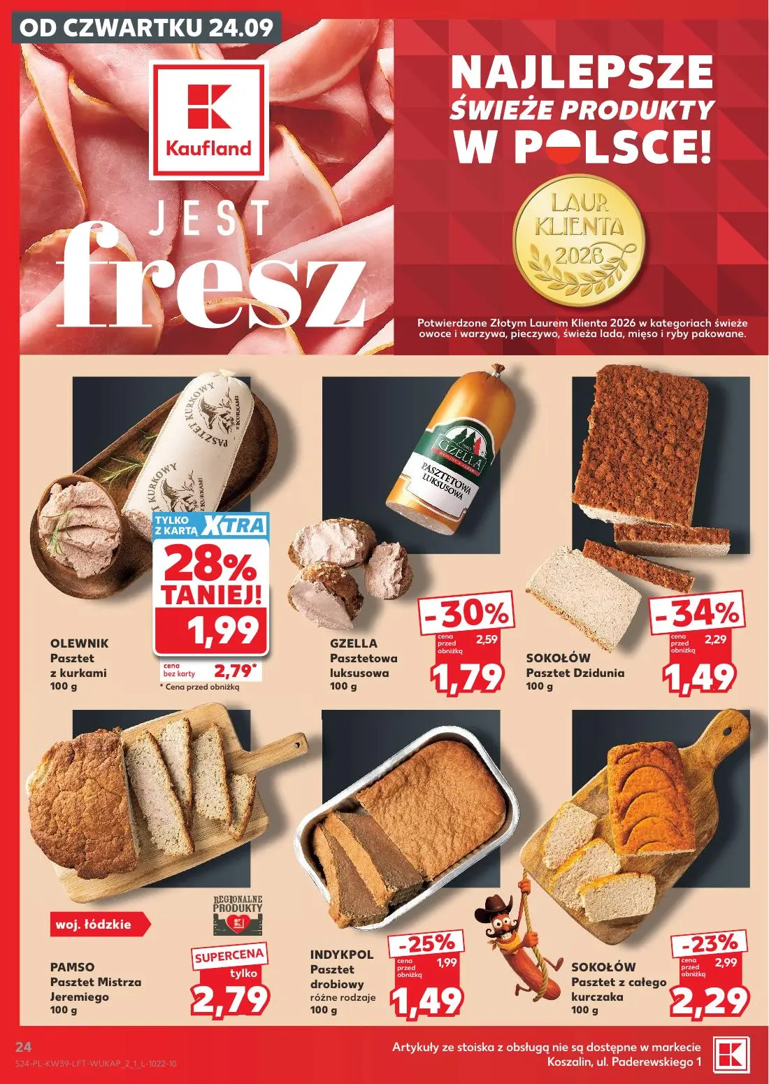 gazetka promocyjna Kaufland Jest fresz - Strona 24