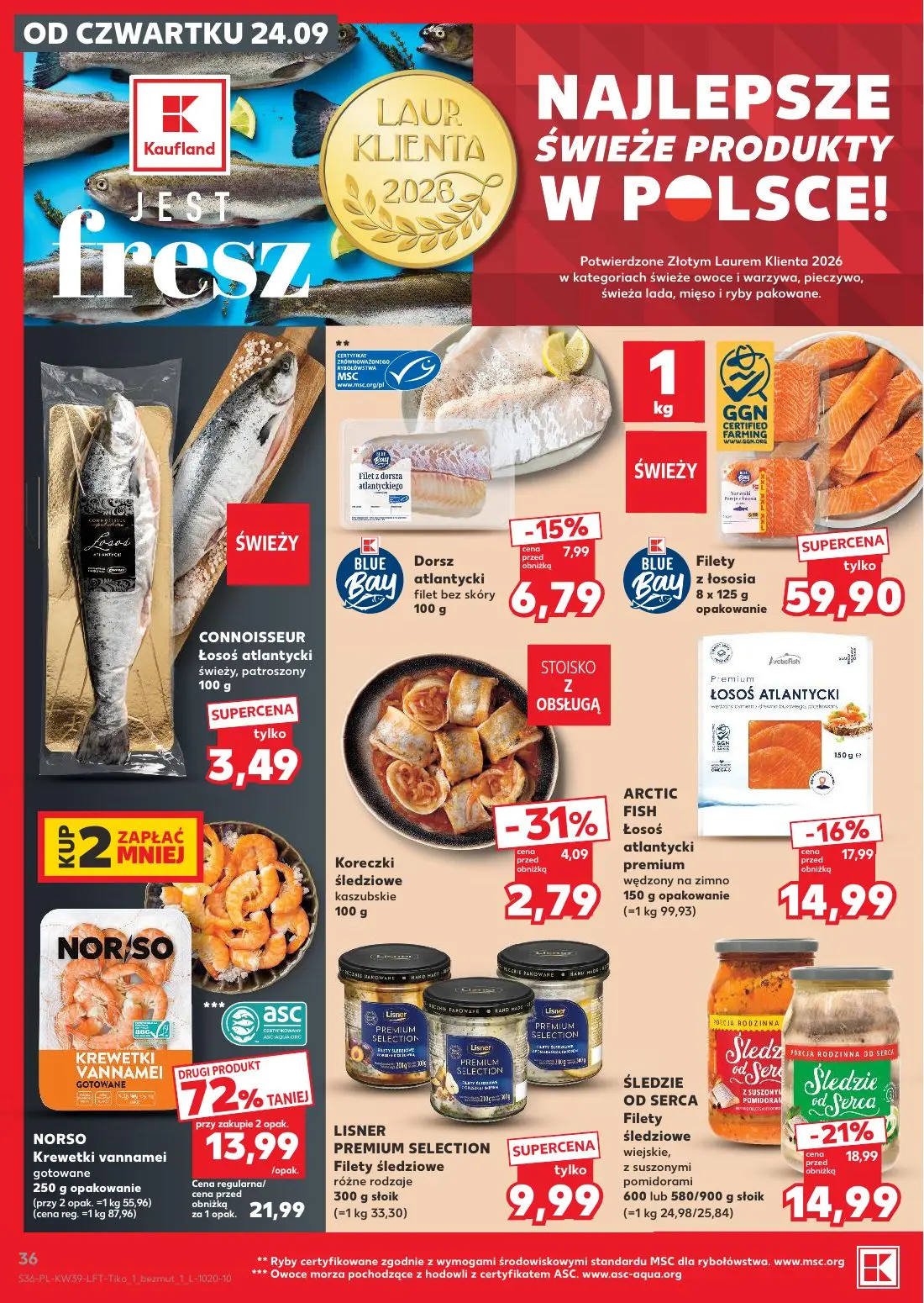 gazetka promocyjna Kaufland Jest fresz - Strona 36