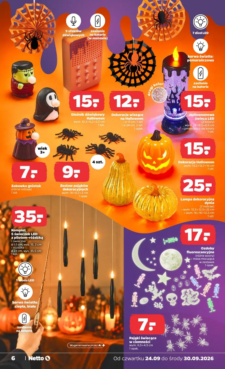 gazetka promocyjna NETTO Jesienny dom 🍂 - Strona 6