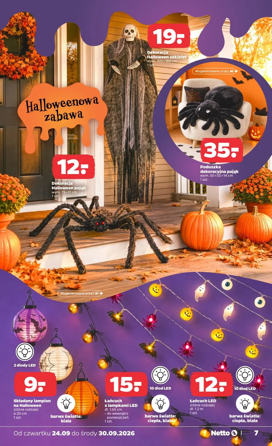 gazetka promocyjna NETTO Jesienny dom 🍂 - Strona 7
