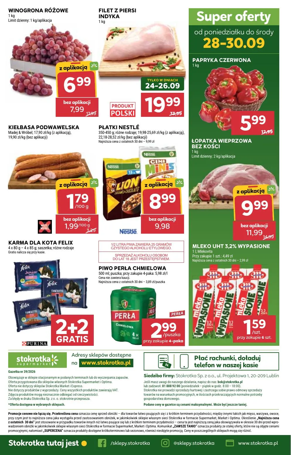 gazetka promocyjna Stokrotka Supermarket Od czwartku - Strona 42