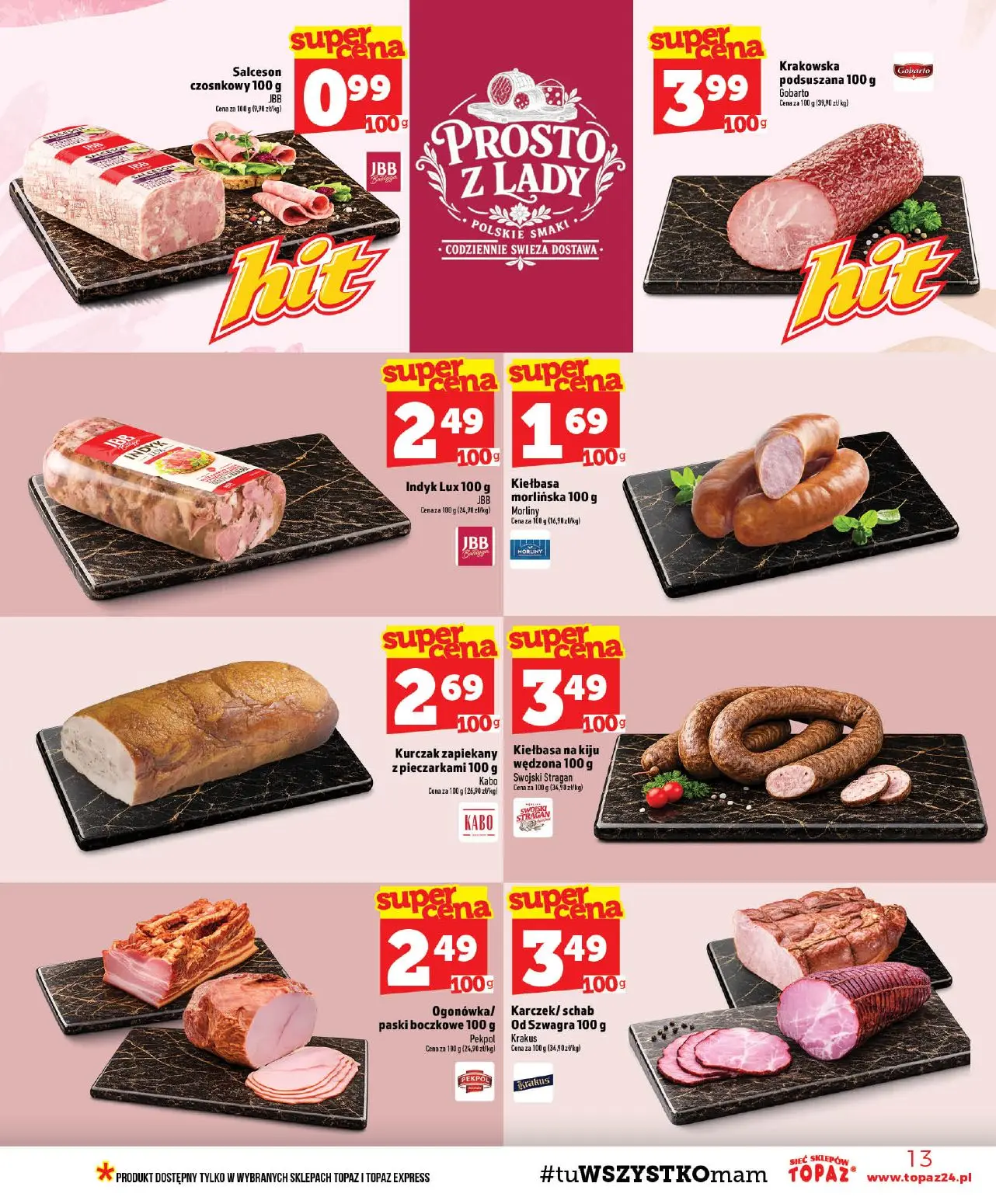gazetka promocyjna Topaz Ogólna - Strona 13