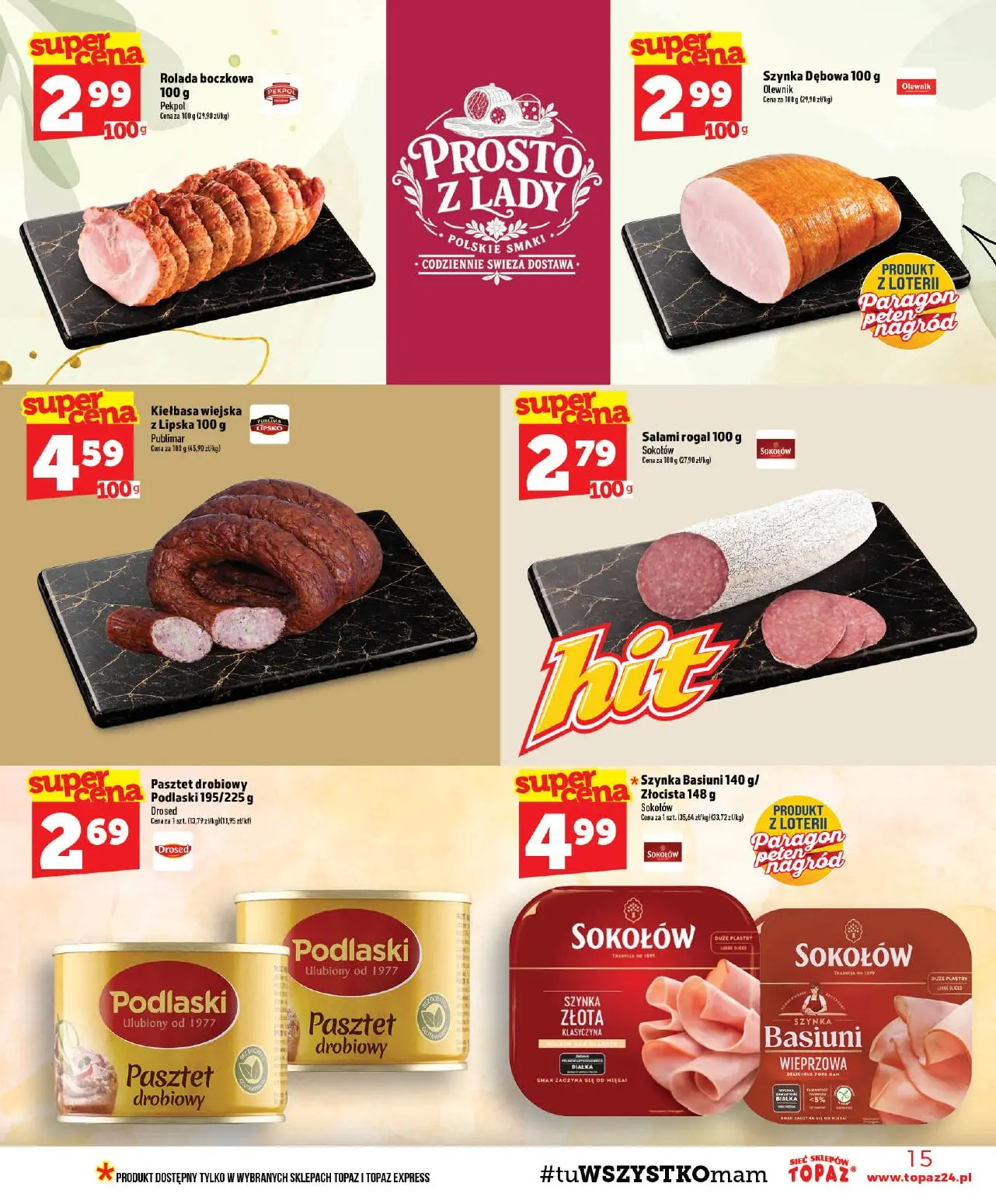 gazetka promocyjna Topaz Ogólna - Strona 15
