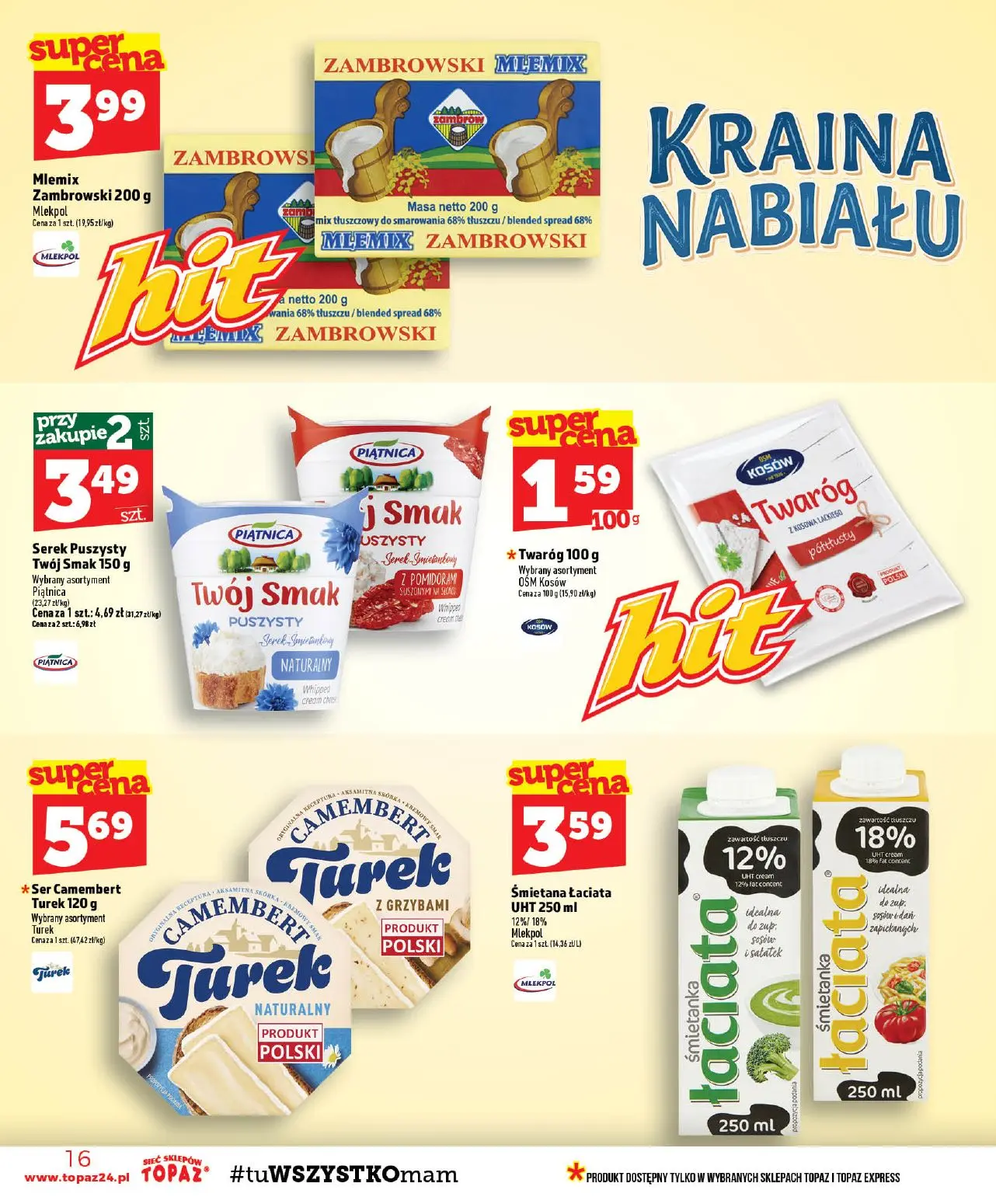 gazetka promocyjna Topaz Ogólna - Strona 16